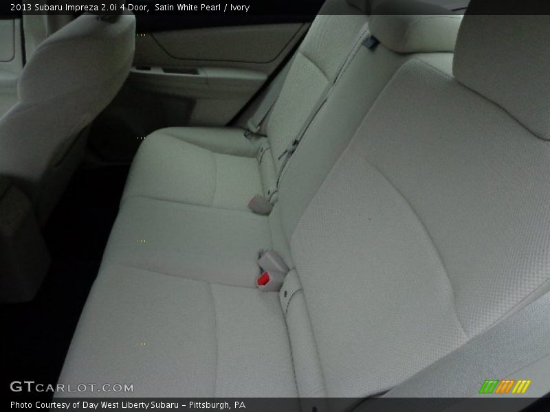 Satin White Pearl / Ivory 2013 Subaru Impreza 2.0i 4 Door