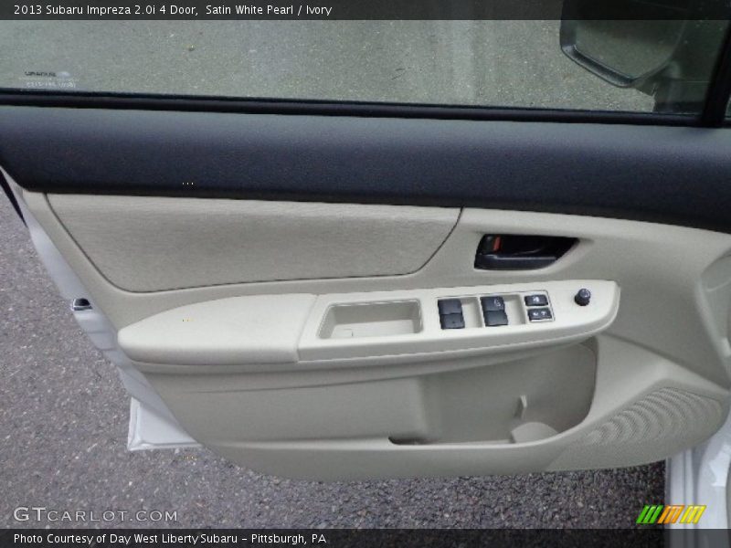Door Panel of 2013 Impreza 2.0i 4 Door