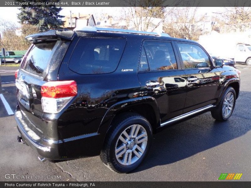 Black / Black Leather 2011 Toyota 4Runner Limited 4x4