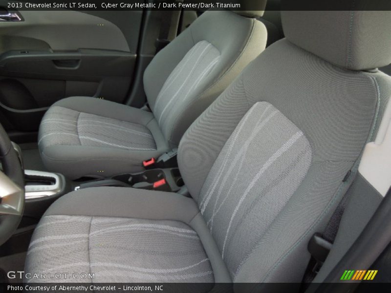 Cyber Gray Metallic / Dark Pewter/Dark Titanium 2013 Chevrolet Sonic LT Sedan