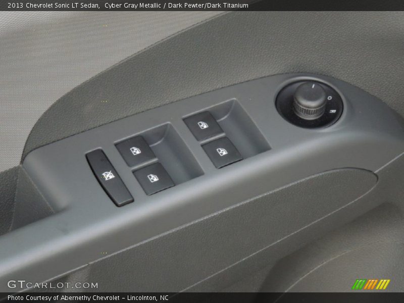 Cyber Gray Metallic / Dark Pewter/Dark Titanium 2013 Chevrolet Sonic LT Sedan