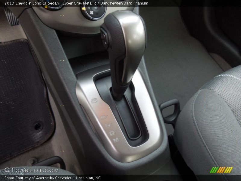 Cyber Gray Metallic / Dark Pewter/Dark Titanium 2013 Chevrolet Sonic LT Sedan