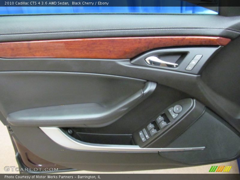 Black Cherry / Ebony 2010 Cadillac CTS 4 3.6 AWD Sedan