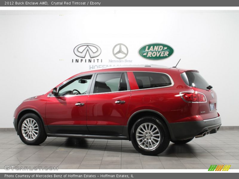 Crystal Red Tintcoat / Ebony 2012 Buick Enclave AWD