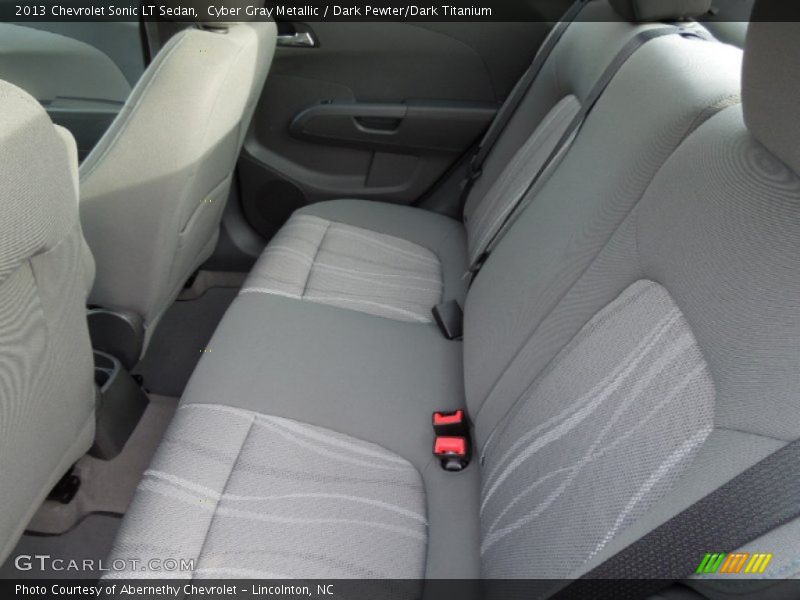 Cyber Gray Metallic / Dark Pewter/Dark Titanium 2013 Chevrolet Sonic LT Sedan