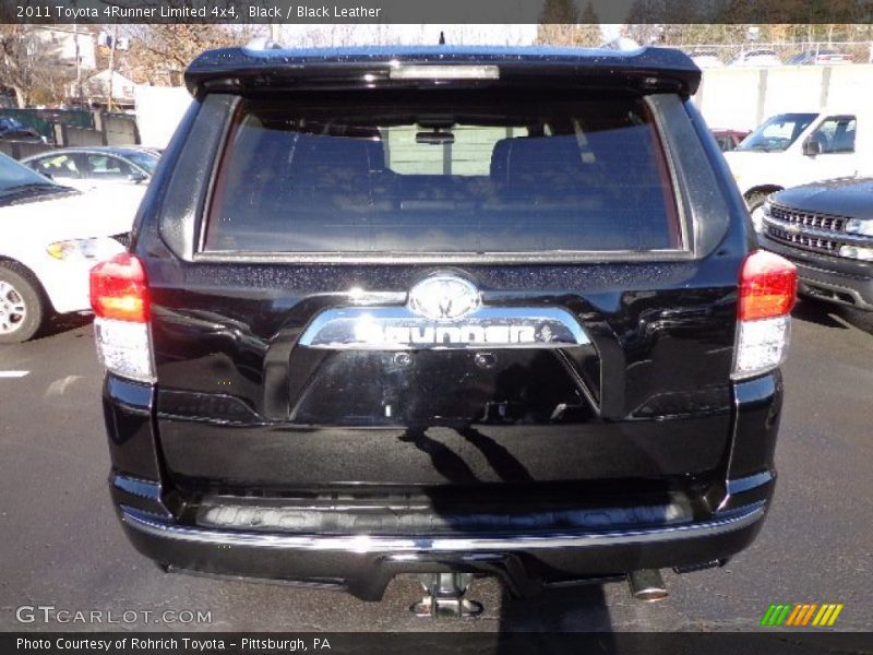 Black / Black Leather 2011 Toyota 4Runner Limited 4x4