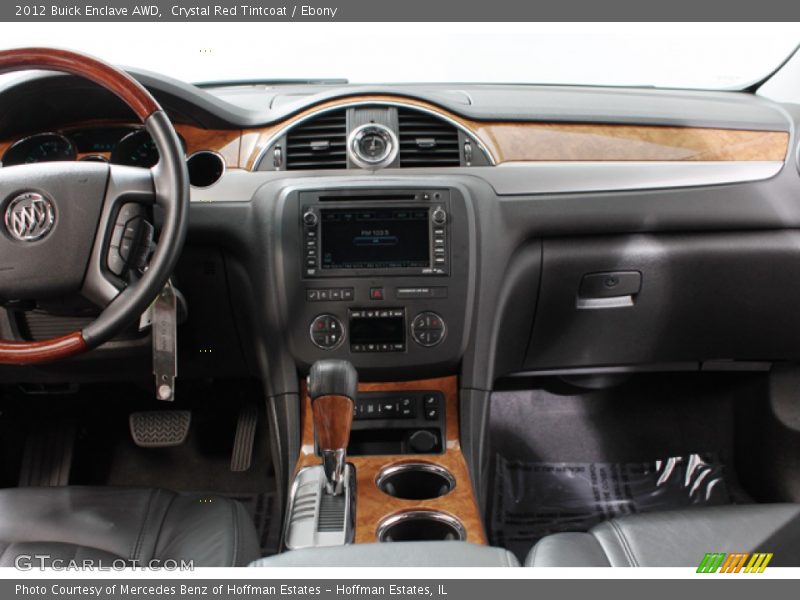 Crystal Red Tintcoat / Ebony 2012 Buick Enclave AWD