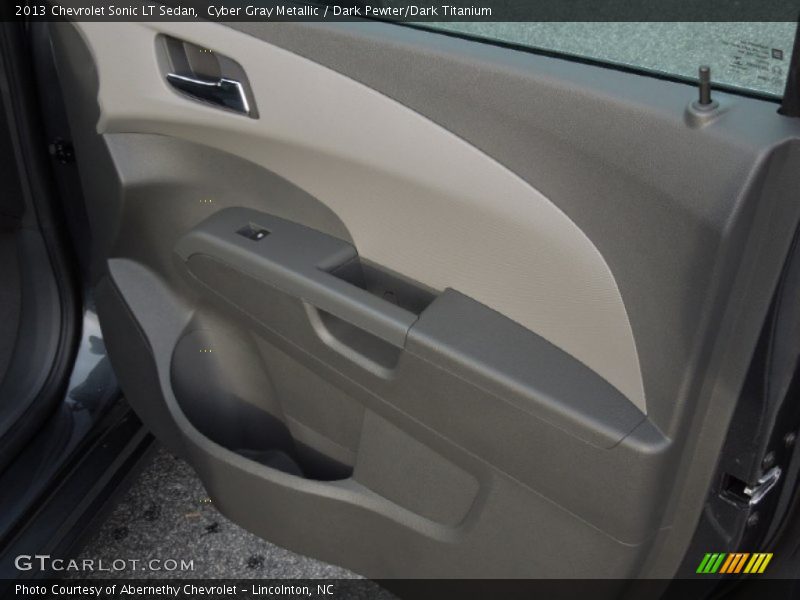 Cyber Gray Metallic / Dark Pewter/Dark Titanium 2013 Chevrolet Sonic LT Sedan