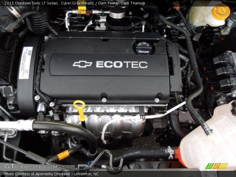 Cyber Gray Metallic / Dark Pewter/Dark Titanium 2013 Chevrolet Sonic LT Sedan