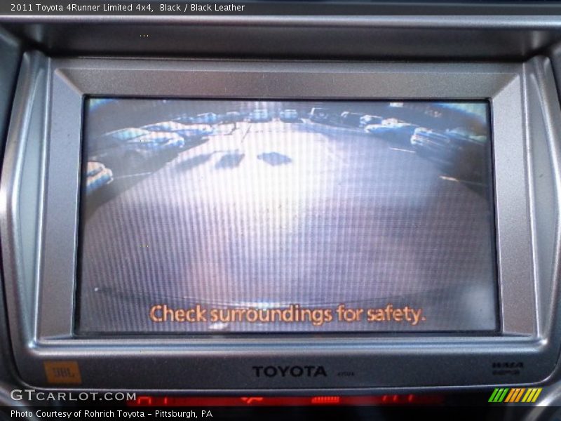 Black / Black Leather 2011 Toyota 4Runner Limited 4x4