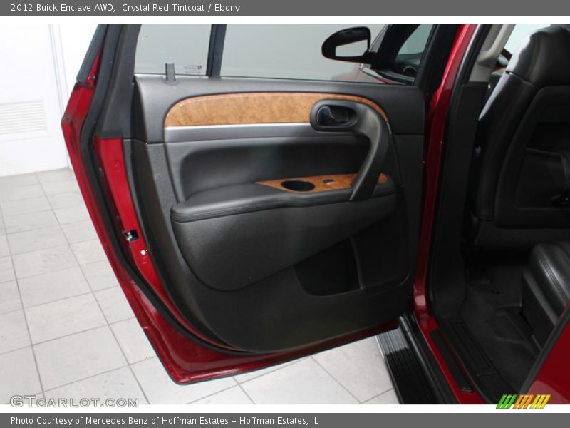 Crystal Red Tintcoat / Ebony 2012 Buick Enclave AWD