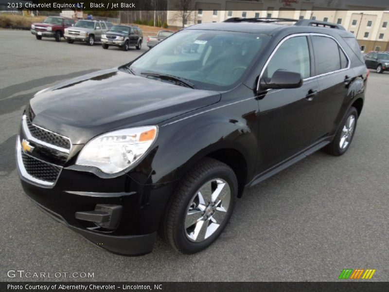 Black / Jet Black 2013 Chevrolet Equinox LT