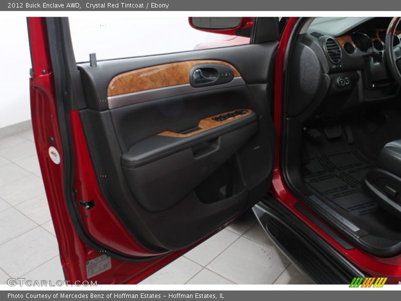 Crystal Red Tintcoat / Ebony 2012 Buick Enclave AWD