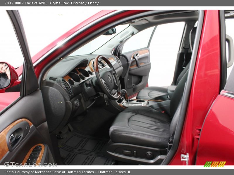 Crystal Red Tintcoat / Ebony 2012 Buick Enclave AWD