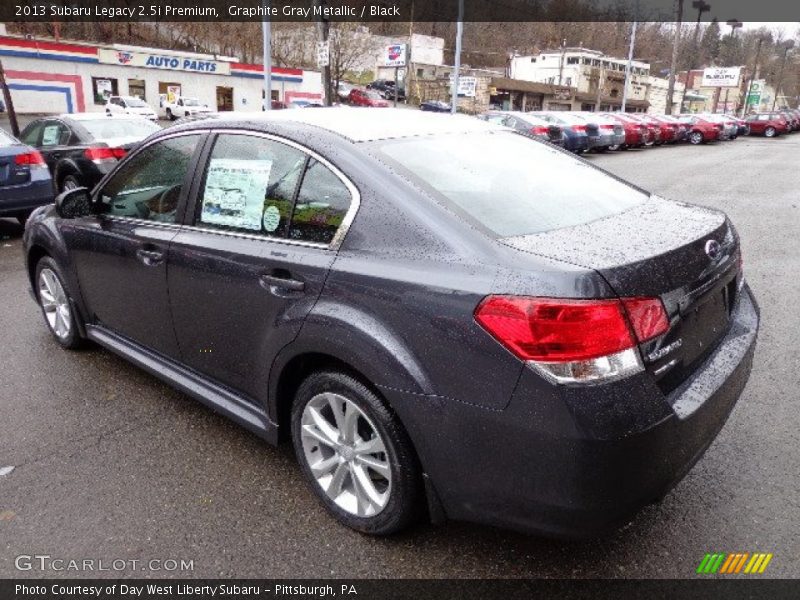 Graphite Gray Metallic / Black 2013 Subaru Legacy 2.5i Premium