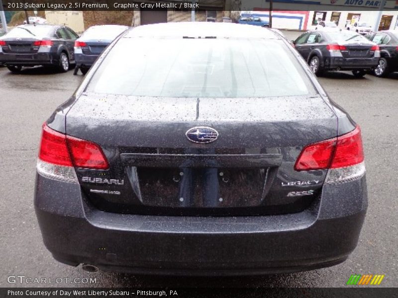 Graphite Gray Metallic / Black 2013 Subaru Legacy 2.5i Premium