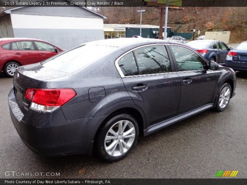 Graphite Gray Metallic / Black 2013 Subaru Legacy 2.5i Premium
