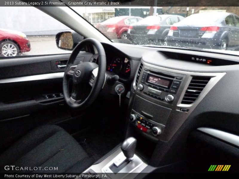 Graphite Gray Metallic / Black 2013 Subaru Legacy 2.5i Premium