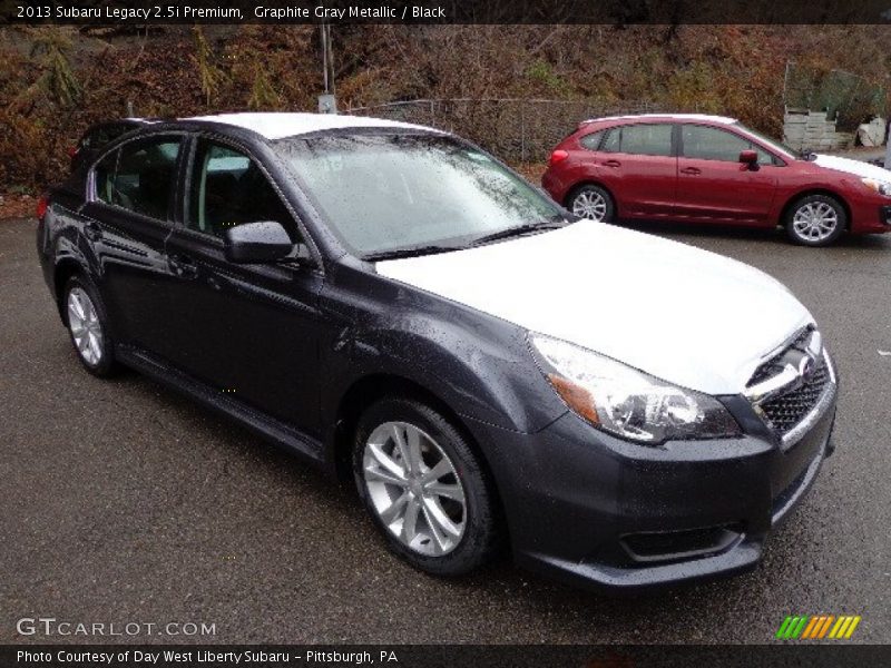 Graphite Gray Metallic / Black 2013 Subaru Legacy 2.5i Premium