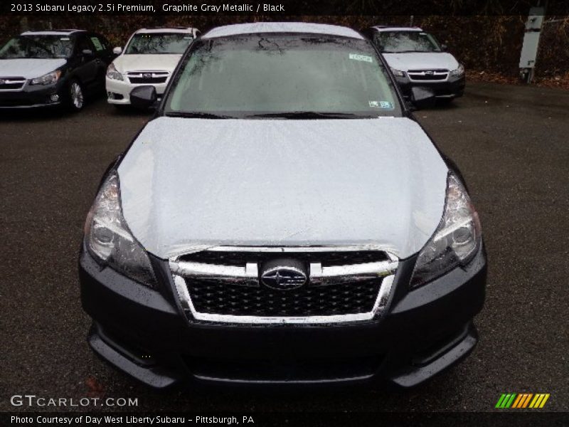 Graphite Gray Metallic / Black 2013 Subaru Legacy 2.5i Premium