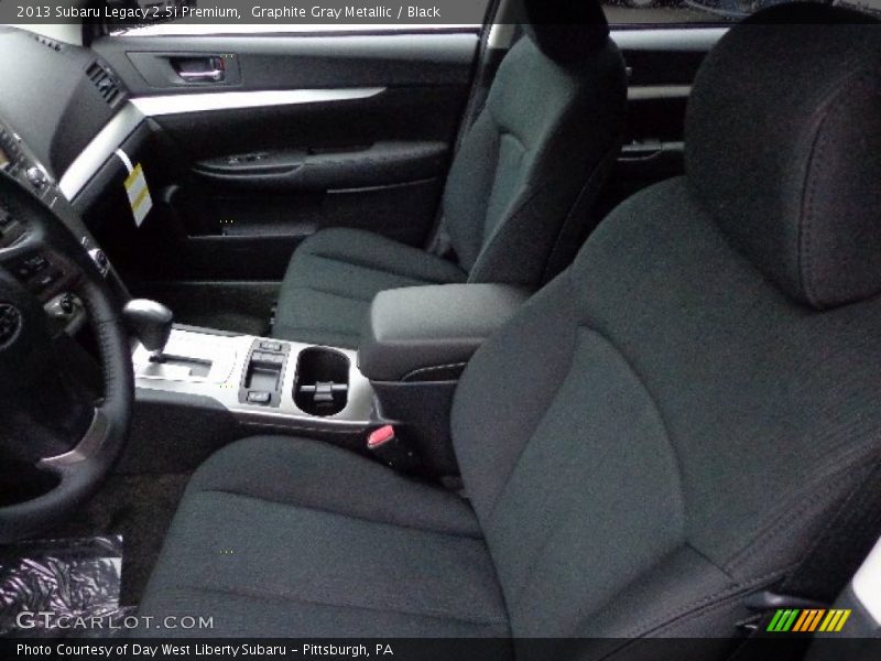 Graphite Gray Metallic / Black 2013 Subaru Legacy 2.5i Premium