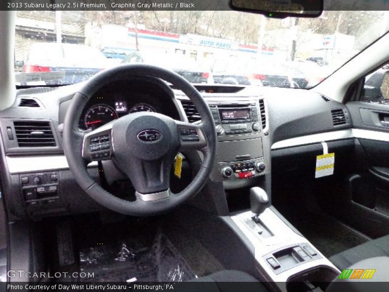 Graphite Gray Metallic / Black 2013 Subaru Legacy 2.5i Premium