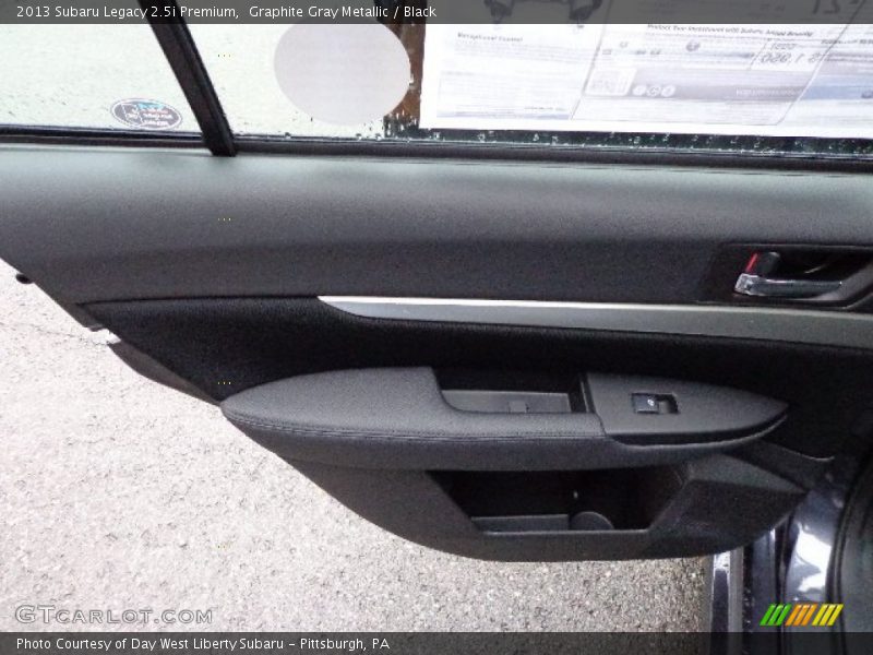 Graphite Gray Metallic / Black 2013 Subaru Legacy 2.5i Premium