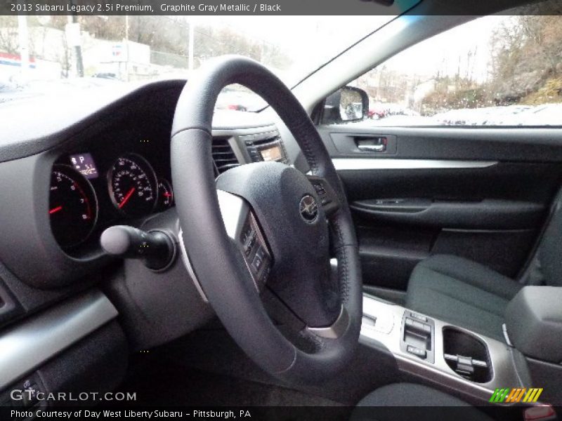 Graphite Gray Metallic / Black 2013 Subaru Legacy 2.5i Premium