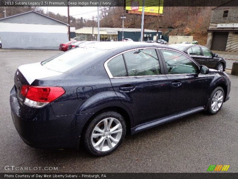 Deep Indigo Pearl / Ivory 2013 Subaru Legacy 2.5i Premium