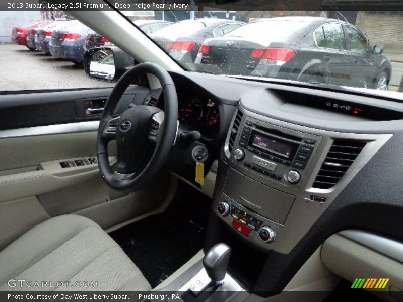 Deep Indigo Pearl / Ivory 2013 Subaru Legacy 2.5i Premium