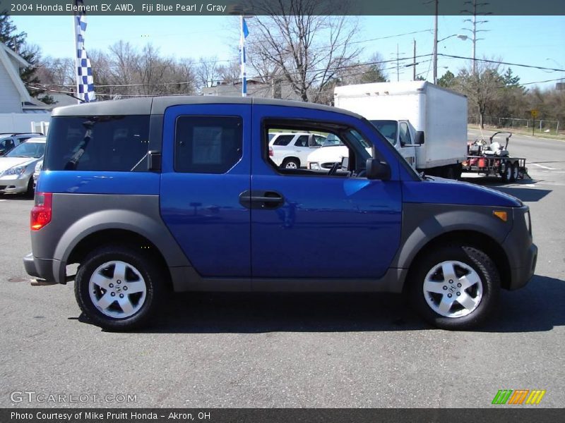 Fiji Blue Pearl / Gray 2004 Honda Element EX AWD