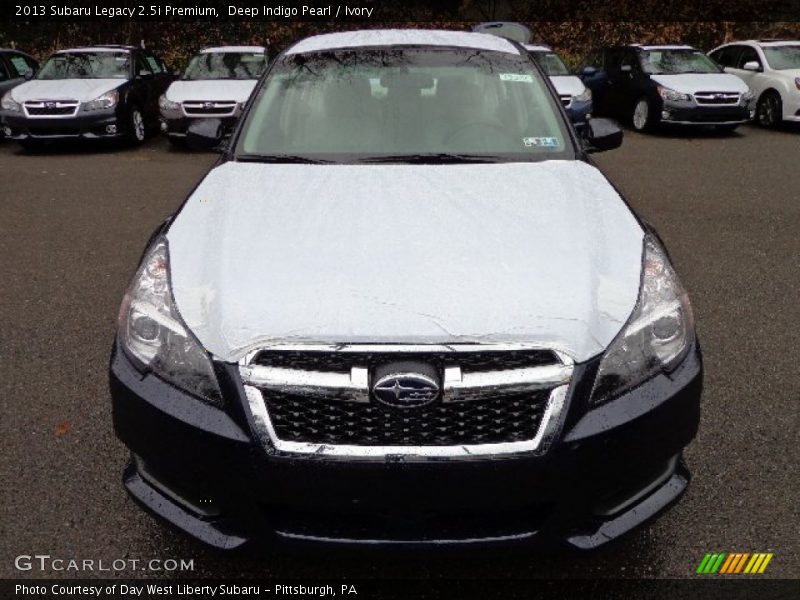 Deep Indigo Pearl / Ivory 2013 Subaru Legacy 2.5i Premium