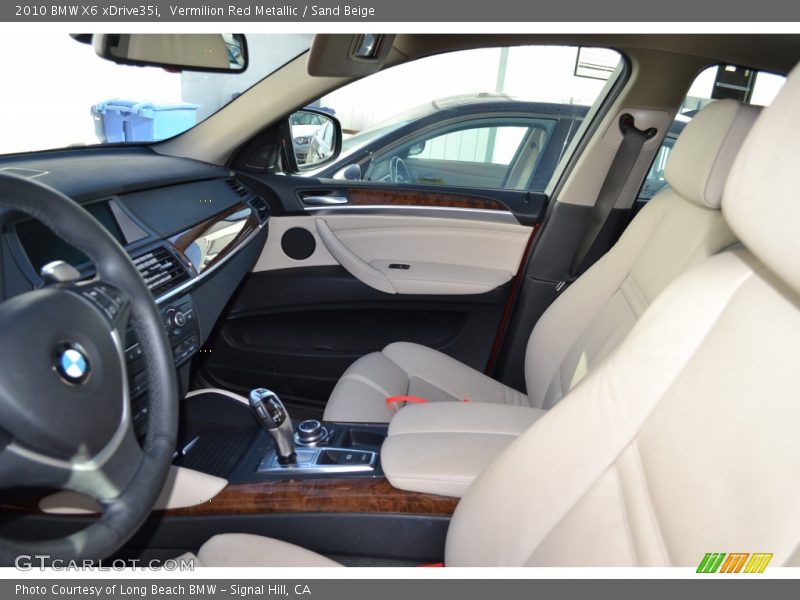 Vermilion Red Metallic / Sand Beige 2010 BMW X6 xDrive35i