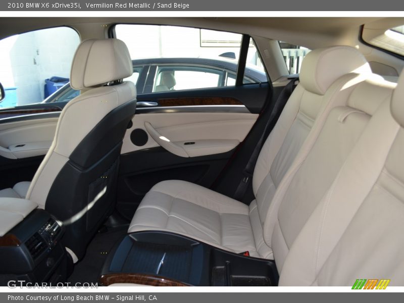 Vermilion Red Metallic / Sand Beige 2010 BMW X6 xDrive35i