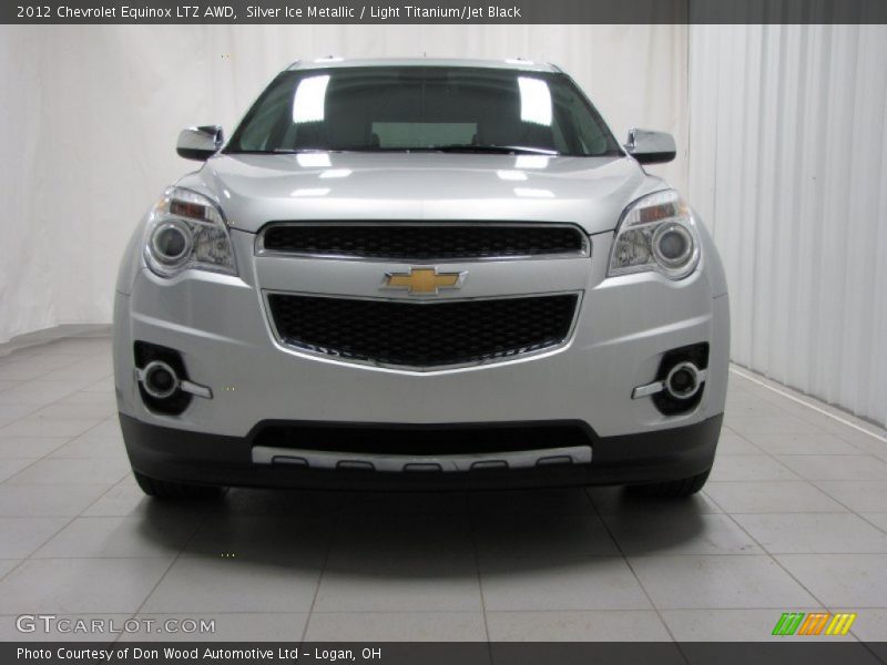 Silver Ice Metallic / Light Titanium/Jet Black 2012 Chevrolet Equinox LTZ AWD