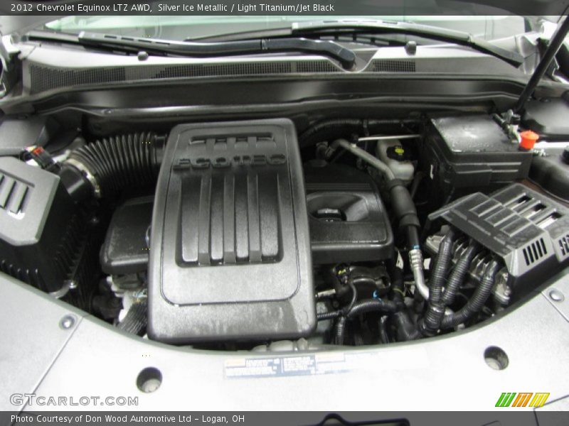 Silver Ice Metallic / Light Titanium/Jet Black 2012 Chevrolet Equinox LTZ AWD