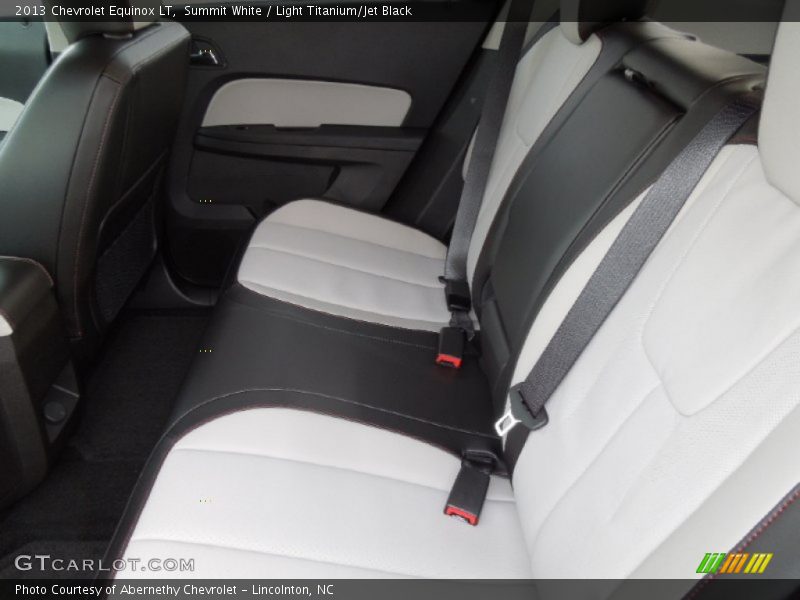 Summit White / Light Titanium/Jet Black 2013 Chevrolet Equinox LT