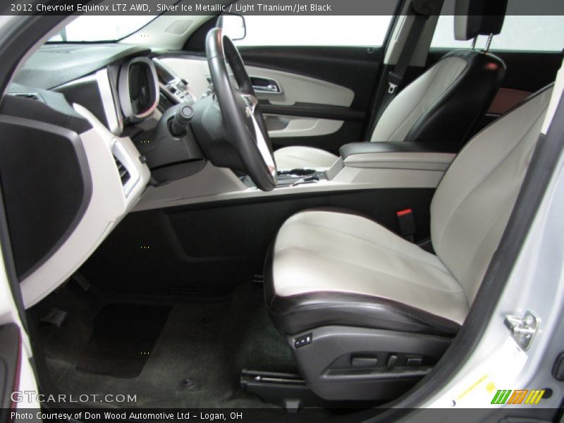 Silver Ice Metallic / Light Titanium/Jet Black 2012 Chevrolet Equinox LTZ AWD