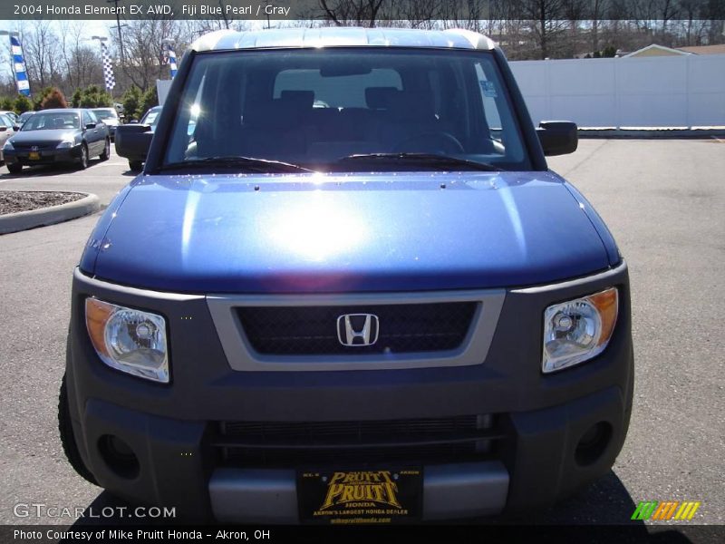 Fiji Blue Pearl / Gray 2004 Honda Element EX AWD