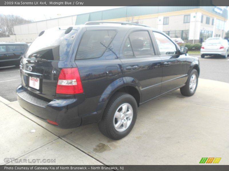 Midnight Blue / Gray 2009 Kia Sorento LX 4x4
