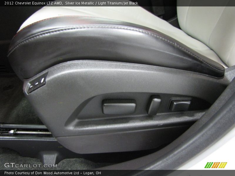 Silver Ice Metallic / Light Titanium/Jet Black 2012 Chevrolet Equinox LTZ AWD