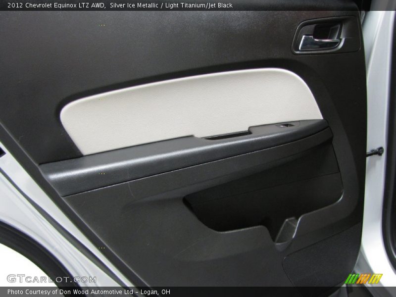 Silver Ice Metallic / Light Titanium/Jet Black 2012 Chevrolet Equinox LTZ AWD