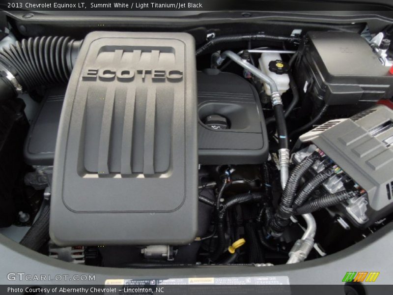 Summit White / Light Titanium/Jet Black 2013 Chevrolet Equinox LT