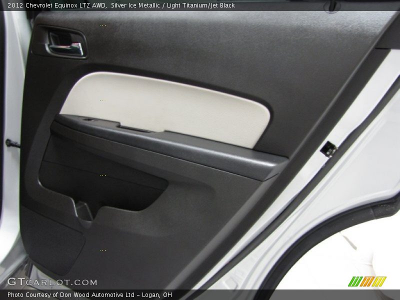 Silver Ice Metallic / Light Titanium/Jet Black 2012 Chevrolet Equinox LTZ AWD