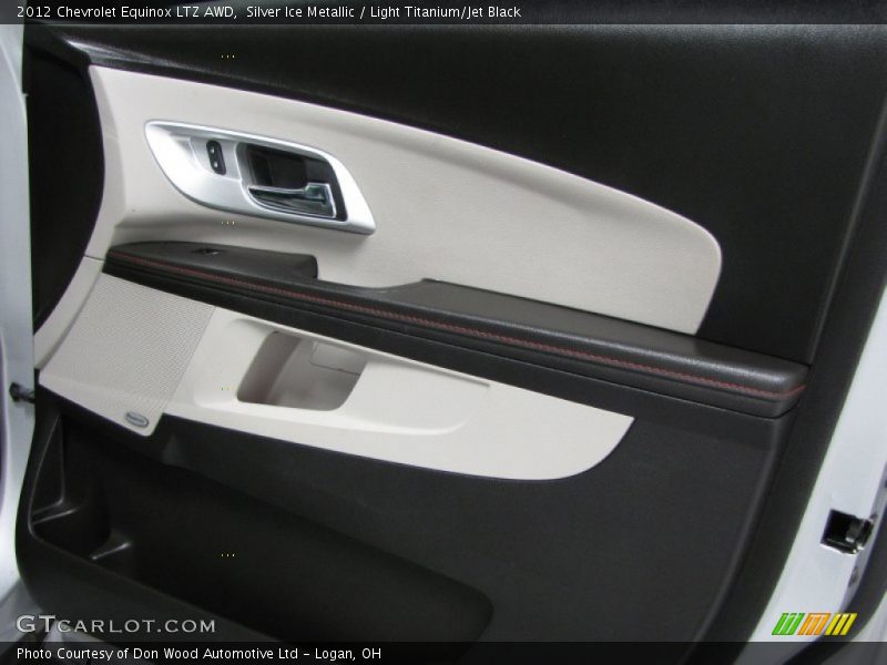 Silver Ice Metallic / Light Titanium/Jet Black 2012 Chevrolet Equinox LTZ AWD