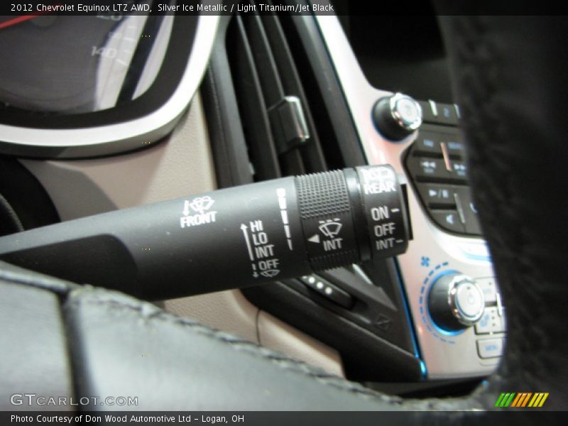 Silver Ice Metallic / Light Titanium/Jet Black 2012 Chevrolet Equinox LTZ AWD
