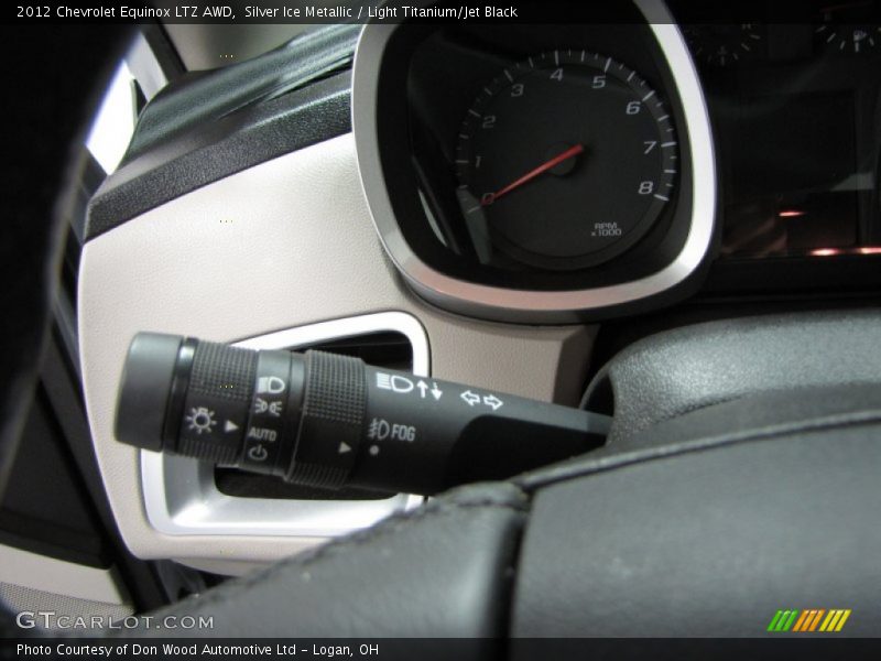 Silver Ice Metallic / Light Titanium/Jet Black 2012 Chevrolet Equinox LTZ AWD