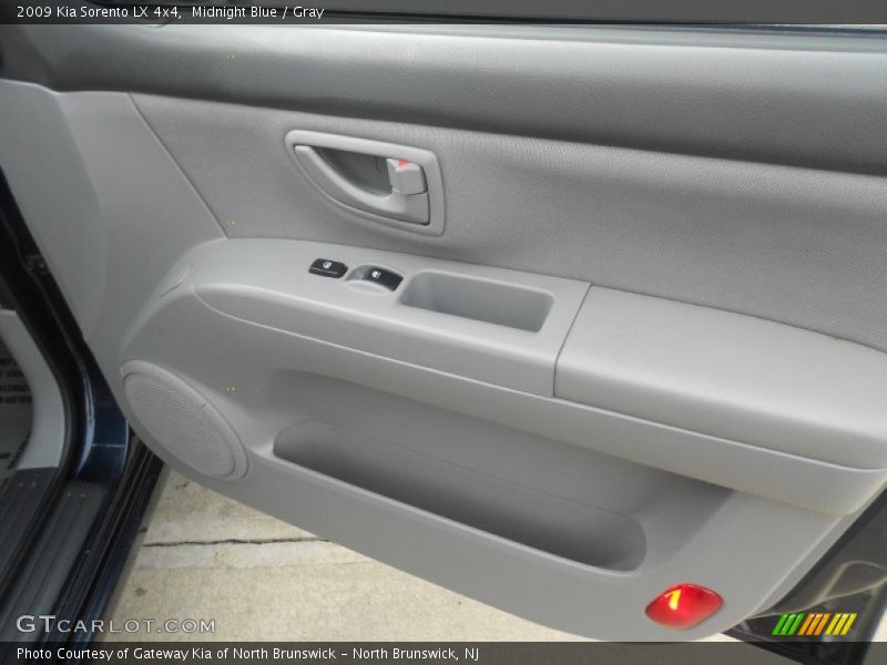 Midnight Blue / Gray 2009 Kia Sorento LX 4x4