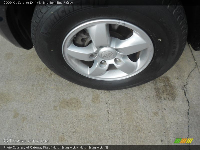 Midnight Blue / Gray 2009 Kia Sorento LX 4x4