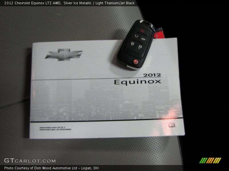 Silver Ice Metallic / Light Titanium/Jet Black 2012 Chevrolet Equinox LTZ AWD